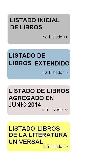 Listados Inicial, Extendido y nuevo: CLICK AQUI>>